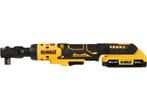 DeWALT DCF512D1 - Accu Haakse Ratelsleutel - 18V 95Nm, Verzenden, Zo goed als nieuw