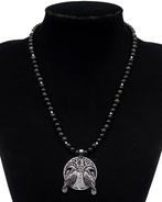 Obsidiaan - Ketting - Levensboom - Odins Ravens -, Antiek en Kunst
