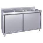 GGM Gastro | Spoelbakkast ECO - 2000x700mm - met 2 |, Zakelijke goederen, Horeca | Keukenapparatuur, Verzenden, Nieuw in verpakking