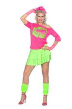 T-shirt Lips 80s Neon Pink, Kleding | Dames, Ophalen of Verzenden, Nieuw