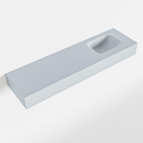 MONDIAZ LEX Clay vrijhangende solid surface wastafel 110cm., Doe-het-zelf en Verbouw, Sanitair, Overige typen, Nieuw, Ophalen of Verzenden