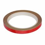 Reflecterende tape - ROOD - 8 meter - 8mm, Nieuw, Ophalen of Verzenden