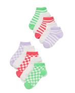 HEMA Kinder enkelsokken ruiten - 5 paar multicolor, Verzenden, Nieuw