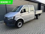 Volkswagen Transporter 2.0 TSI Benz.Pick up dubbel cabine Ai, Auto's, Volkswagen, Stof, Gebruikt, Airbags, Overige brandstoffen
