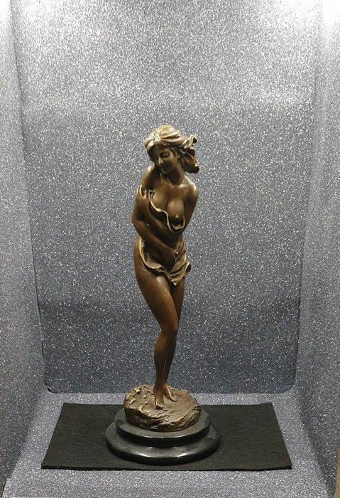Aldo Vitaleh - Beeld, Original Aldo Vitaleh Tall Nude Sexy, Antiek en Kunst, Curiosa en Brocante