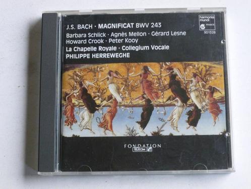 Bach - Magnificat / B. Schlick, Philippe Herreweghe, Cd's en Dvd's, Cd's | Klassiek, Zo goed als nieuw, Verzenden