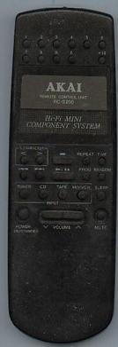 Afstandsbediening Akai rc-s200, Ophalen of Verzenden, Nieuw, Origineel