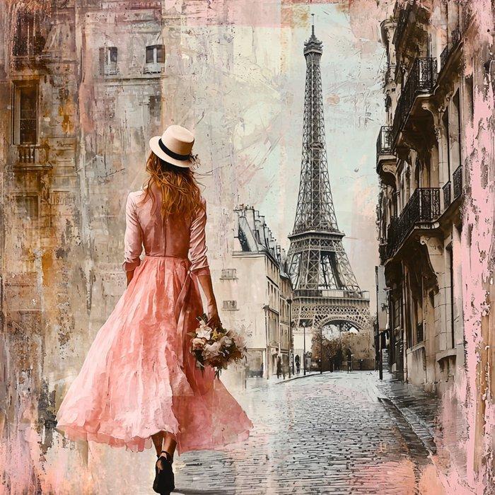 JD Paris - #2 - L’Âme de la Parisienne, Antiek en Kunst, Kunst | Schilderijen | Modern