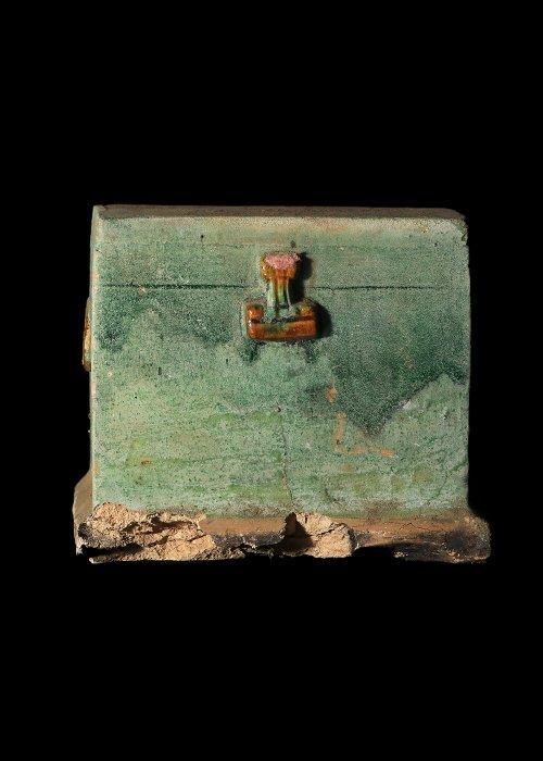 Oud-Chinees, Ming-dynastie Geglazuurde terracotta, Antiek en Kunst, Antiek | Overige Antiek