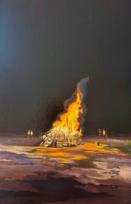 Antonio Valenzuela - San Juan, Antiek en Kunst, Kunst | Schilderijen | Modern