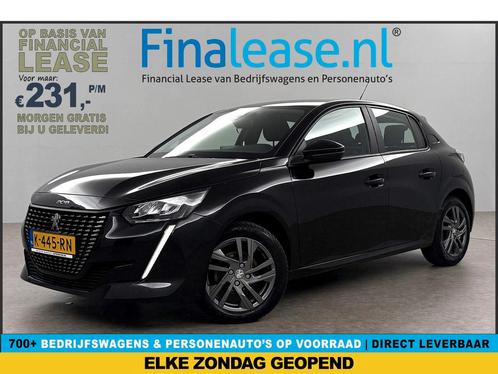Peugeot 208 1.2 PureTech Airco Carplay Cruise LED Nav €231pm, Auto's, Peugeot, Lease, Handgeschakeld, Overige carrosserieën, Benzine