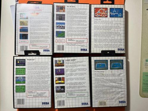 Sega - Master System - Tom and Jerry The Movie, Ace of Aces,, Spelcomputers en Games, Spelcomputers | Overige Accessoires