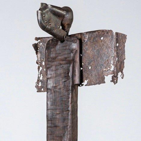 Karol Dusza (XX-XXI) - sculptuur, The bird LARGE 148cm , 9kg, Antiek en Kunst, Curiosa en Brocante