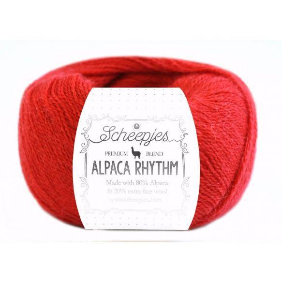 Scheepjes Alpaca Rhythm 25 gr - 664 Flamenco, Hobby en Vrije tijd, Breien en Haken, Nieuw, Verzenden