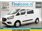 Ford Transit Custom 300 2.0 TDCI L2H1 DC Airco Carplay Navi, Wit, Nieuw, Ford, Lease