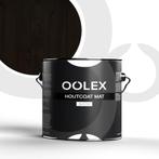 Oolex Houtcoat MAT Zwart - 5 Liter, Doe-het-zelf en Verbouw, Verf, Beits en Lak, Verzenden, Nieuw