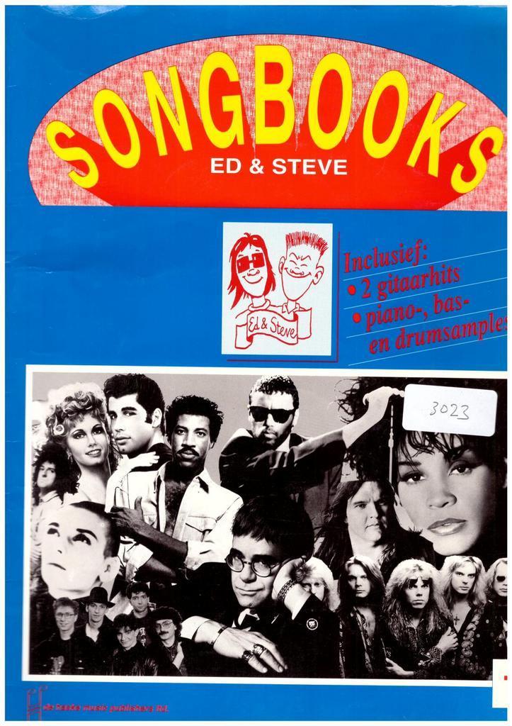 Ed &amp; Steve songbooks for keyboard [373], Muziek en Instrumenten, Bladmuziek, Piano, Keyboard, Orgel, Thema, Gebruikt, Populair