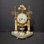 Portico klok - - Verguld brons - 1780, Antiek en Kunst, Antiek | Klokken