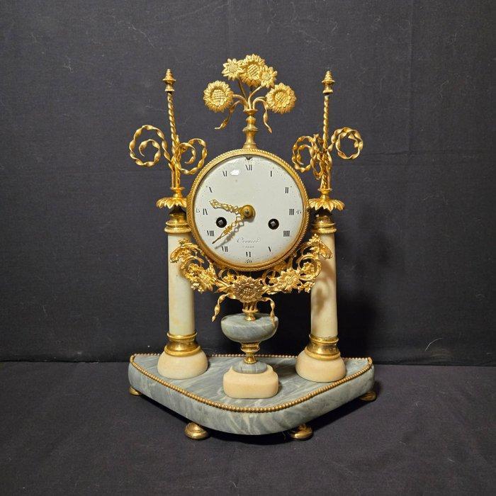 Portico klok - - Verguld brons - 1780, Antiek en Kunst, Antiek | Klokken