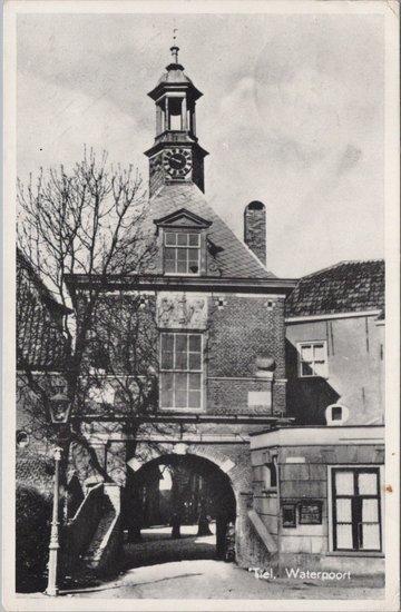 TIEL - Waterpoort, Verzamelen, Ansichtkaarten | Nederland, Verzenden