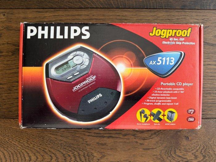 Philips - AX5113 Portable CD Player Jogproof 45-second ESP, Audio, Tv en Foto, Radio's