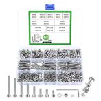 Assortiment M4 roestvrijstalen inbusbouten, 800 stuks, Ophalen of Verzenden, Nieuw