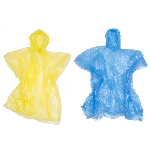 Benson Wegwerp regenponchos - transparant - met muts - 3..., Fietsen en Brommers, Fietsaccessoires | Fietskleding, Nieuw, Ophalen of Verzenden