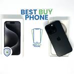 iPhone 15 pro 128GB zwart /krasvrij scherm /90% batt /garant, Telecommunicatie, Mobiele telefoons | Apple iPhone, 128 GB, Zwart