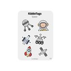 KiddoTags - Sticker Sheet 003 - Space, Hobby en Vrije tijd, Stickers en Plaatjes, Nieuw, Sticker
