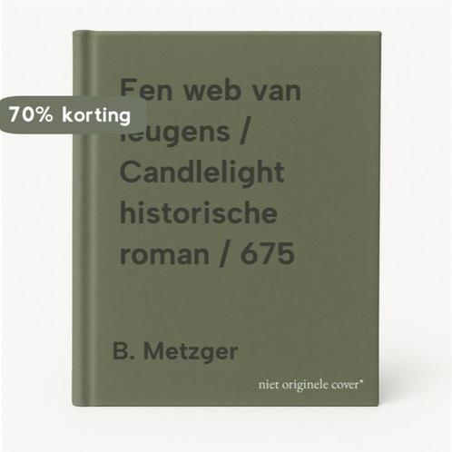 Een web van leugens / Candlelight historische roman / 675, Boeken, Historische romans, Gelezen, Verzenden
