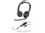 Poly Blackwire C5220, USB-A (Rood, Zwart), Audio, Tv en Foto, Koptelefoons, Verzenden, Nieuw