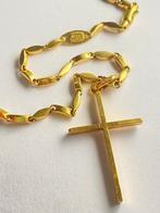 Halsketting - 18 karaat Geel goud, Sieraden, Tassen en Uiterlijk, Kettingen, Nieuw
