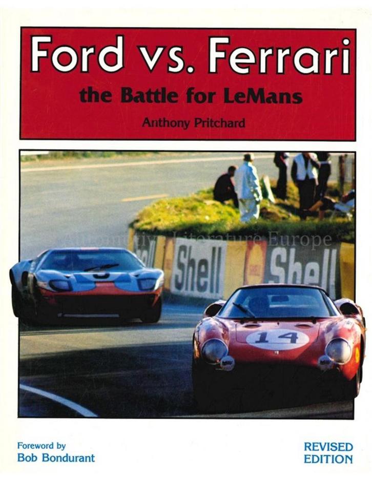 FORD VERSUS FERRARI, THE BATTLE FOR LEMANS, Boeken, Auto's | Boeken, Ferrari