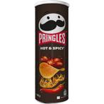 6x Pringles Chips Hot & Spicy 165 gr, Verzenden
