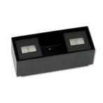 Bieden: Zetacube DUE CUBED 8W black wall mount lighting, Ophalen of Verzenden, Nieuw, Elektra en Verlichting, Zeilboot of Motorboot