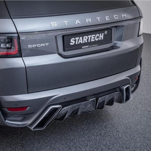 Achterbumper met Carbon diffuser voor Range Rover Sport 2018, Auto diversen, Tuning en Styling, Ophalen of Verzenden