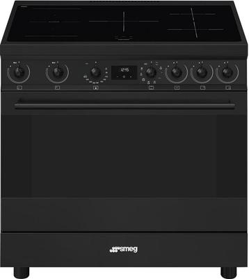 Smeg C9IMN2 inductie fornuis - mat zwart - 90 cm beschikbaar voor biedingen
