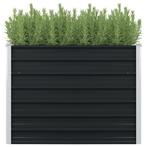 Plantenbak 100x100cm antraciet - Retourdeal - 42% Korting!, 100 cm of meer, Vierkant, Nieuw, Ophalen of Verzenden