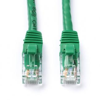 Netwerkkabel | Cat6a U/UTP | 10 meter (Groen), Computers en Software, Pc- en Netwerkkabels, Nieuw, Verzenden
