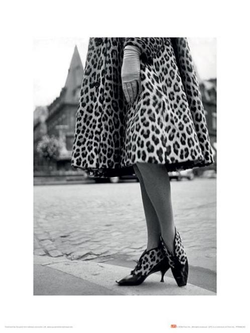 Kunstdruk Time Life Dior Leopard Print 30x40cm, Huis en Inrichting, Woonaccessoires | Schilderijen, Tekeningen en Foto's, Nieuw