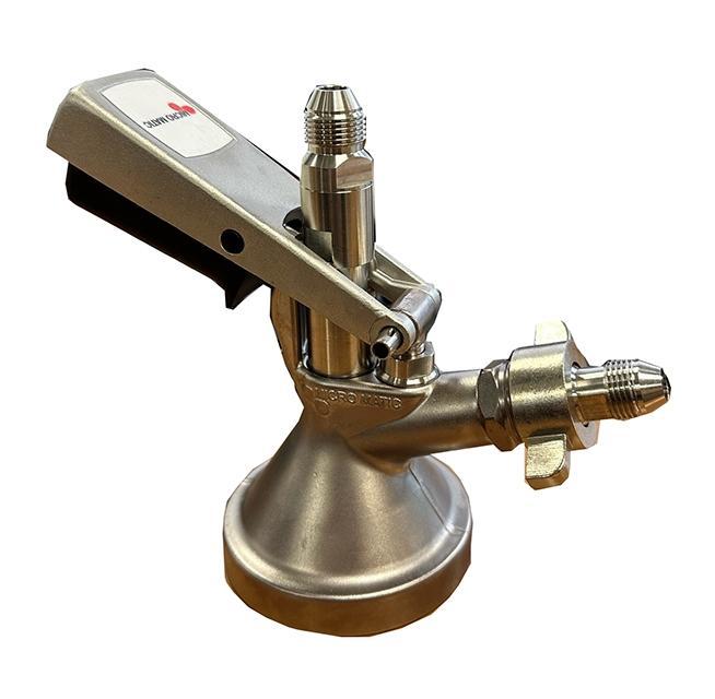 Fustkoppeling type G- 3 vlaks Micro Matic 2x3/8, Zakelijke goederen, Horeca | Overige, Ophalen of Verzenden