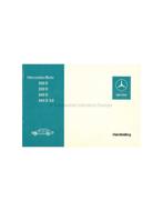 1975 MERCEDES BENZ E KLASSE INSTRUCTIEBOEKJE NEDERLANDS