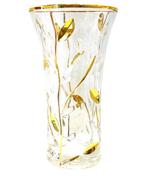 Vaas  - glas versierd met 24 karaats goud, Antiek en Kunst, Antiek | Glas en Kristal
