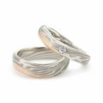 Trouwringen Mokume Gane van Jaume Labro uitvoering Apo en..., Sieraden, Tassen en Uiterlijk, Ringen, Verzenden, Nieuw