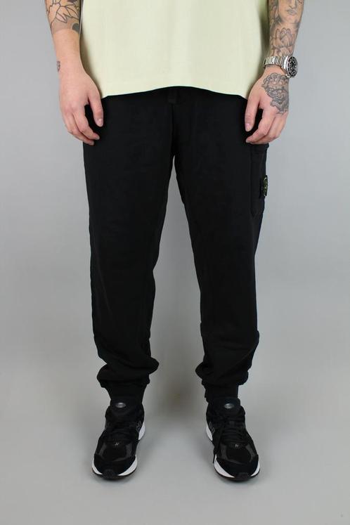 Stone Island Felpa Joggingbroek Zwart - Diverse maten, Kleding | Heren, Broeken en Pantalons, Ophalen of Verzenden