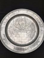 Judaica - Tin - 1910-1920 - Sederbord van tin