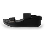Nelson Sandalen in maat 41 Zwart | 10% extra korting, Verzenden, Zwart, Sandalen of Muiltjes, Zo goed als nieuw