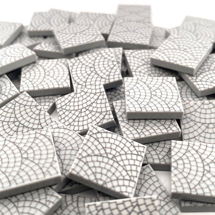 Lego Stenen - 80* Lego custom printed Cobblestone, Kinderen en Baby's, Speelgoed | Duplo en Lego