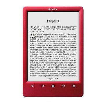 Sony PRS-T3 - 6-inch E-Reader - Rood beschikbaar voor biedingen