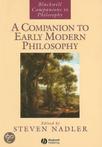 A Companion To Early Modern Philosophy 9781405140508
